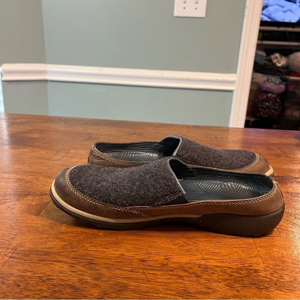 Chaco Women’s Quinn slip on shoe size 8 fabric leather - Picture 3 of 11